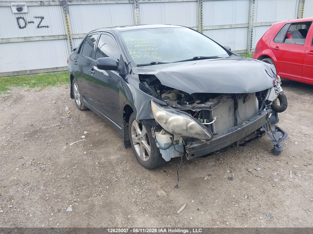 2T1BU4EE9BC748666 · 2011 TOYOTA COROLLA S
