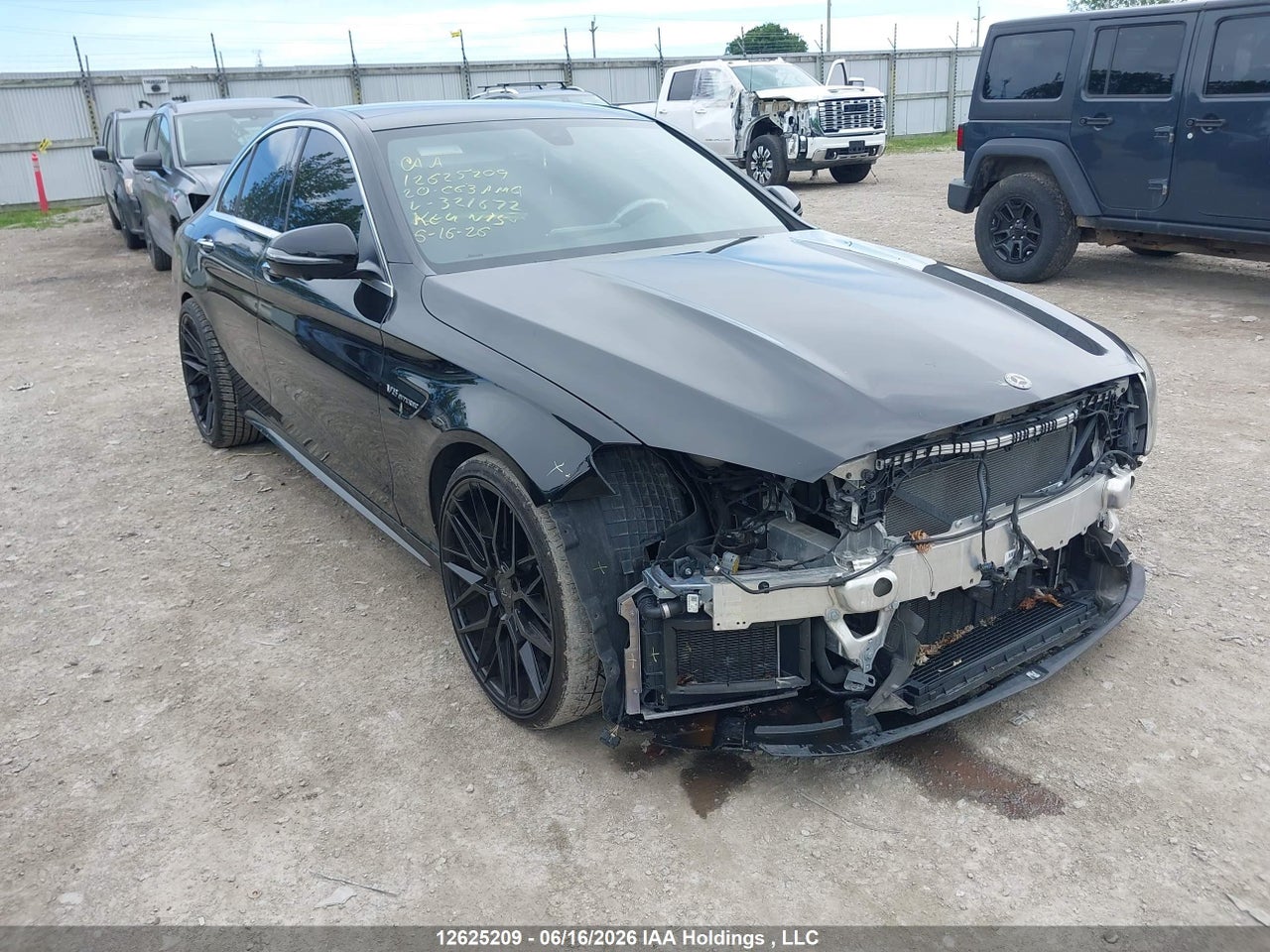 55SWF8GB4LU321672 · 2020 MERCEDES BENZ C 63 AMG