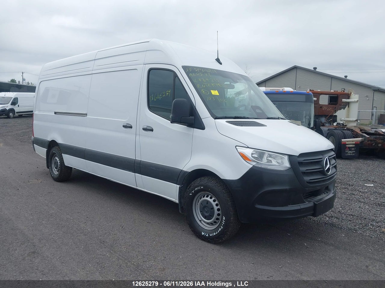 W1Y4KCHY3SP787815 · 2025 MERCEDES BENZ SPRINTER 2500 HIGH ROOF 4-CYL DIESEL