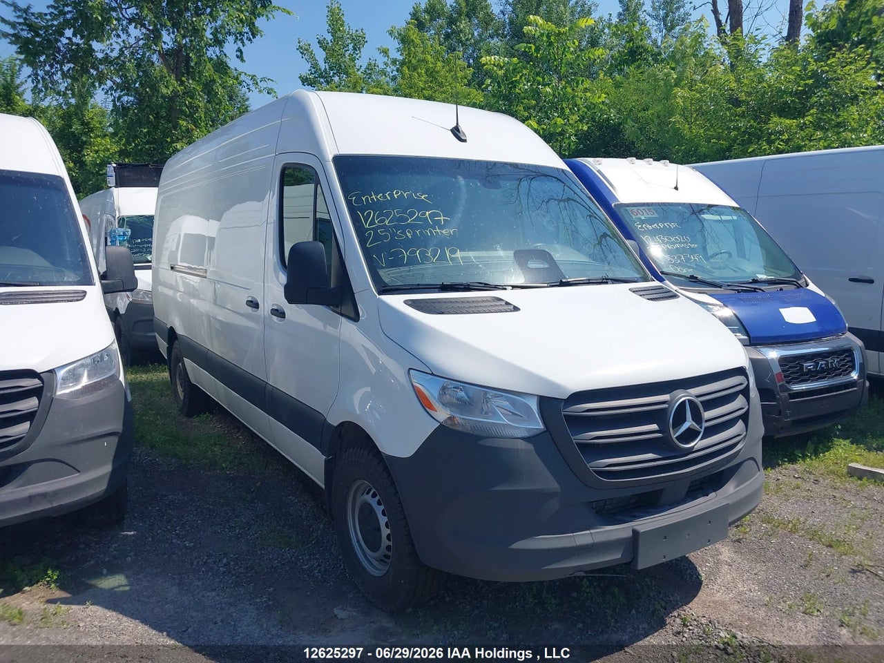W1Y4KCHY6SP793219 · 2025 MERCEDES BENZ SPRINTER 2500 HIGH ROOF 4-CYL DIESEL