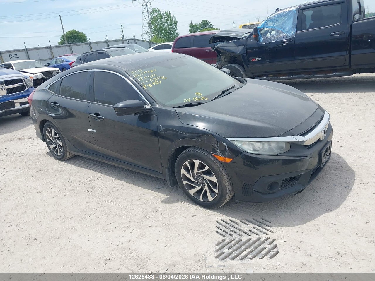 2018 HONDA CIVIC EX 4DR