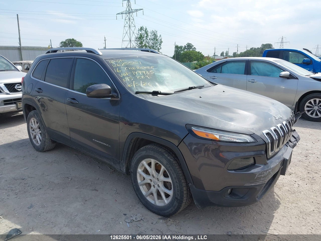 1C4PJMCS2GW149985 · 2016 JEEP CHEROKEE NORTH