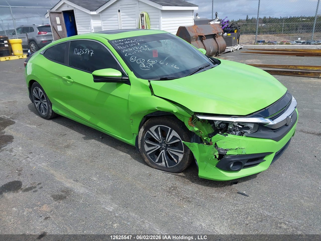 2HGFC3B33GH427657 · 2016 HONDA CIVIC EX-T