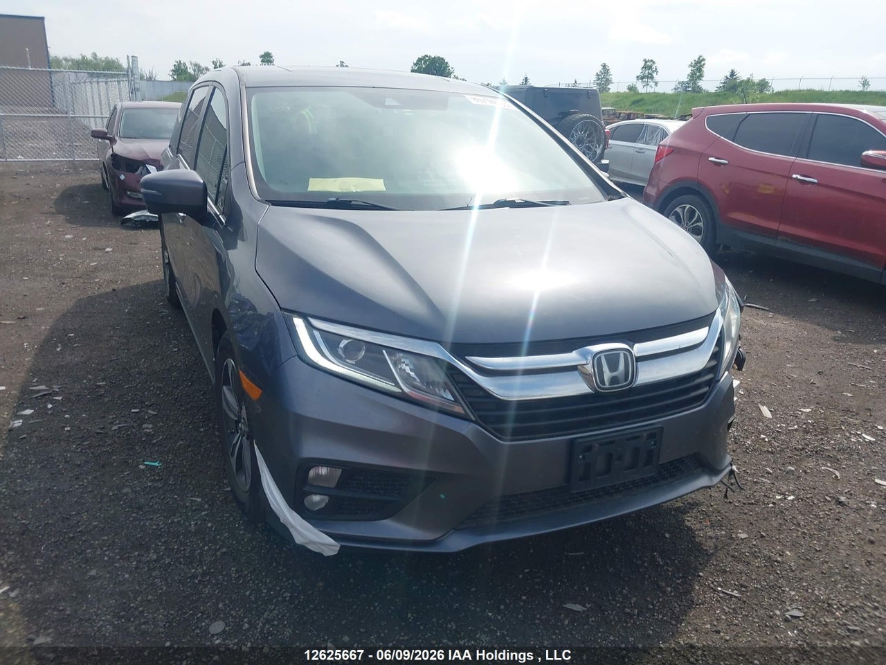 5FNRL6H45JB500487 · 2018 HONDA ODYSSEY EX