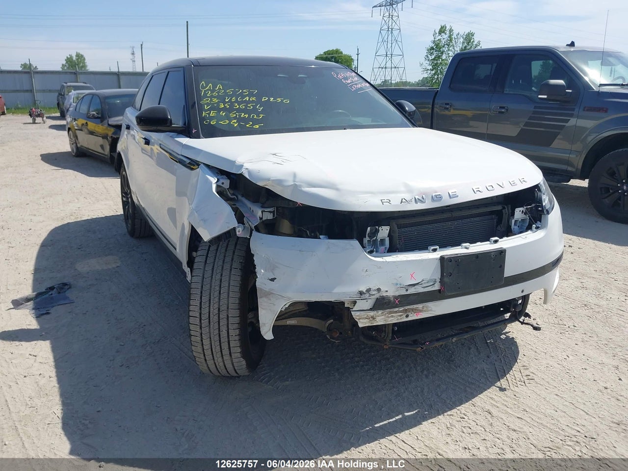 SALYJ2EX3PA353654 · 2023 LAND ROVER RANGE ROVER VELAR P250 S
