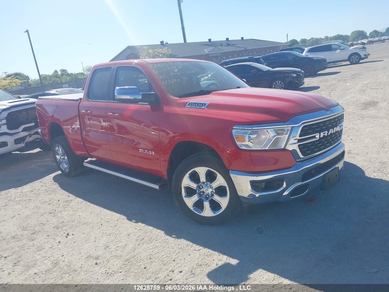 1C6SRFBT8NN115567 · 2022 RAM 1500 BIG HORN/LONE STAR