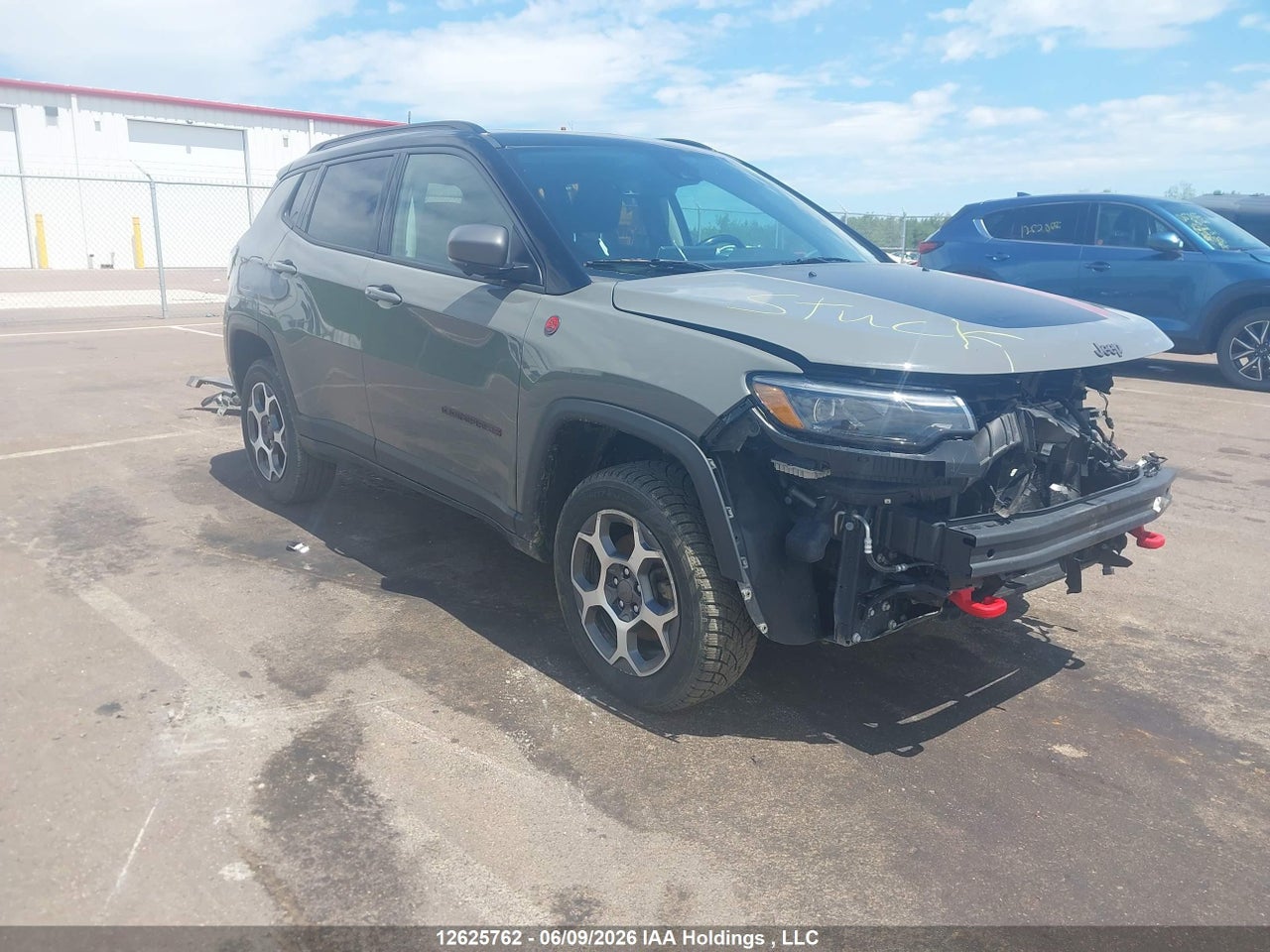 3C4NJDDB1NT142776 · 2022 JEEP COMPASS TRAILHAWK