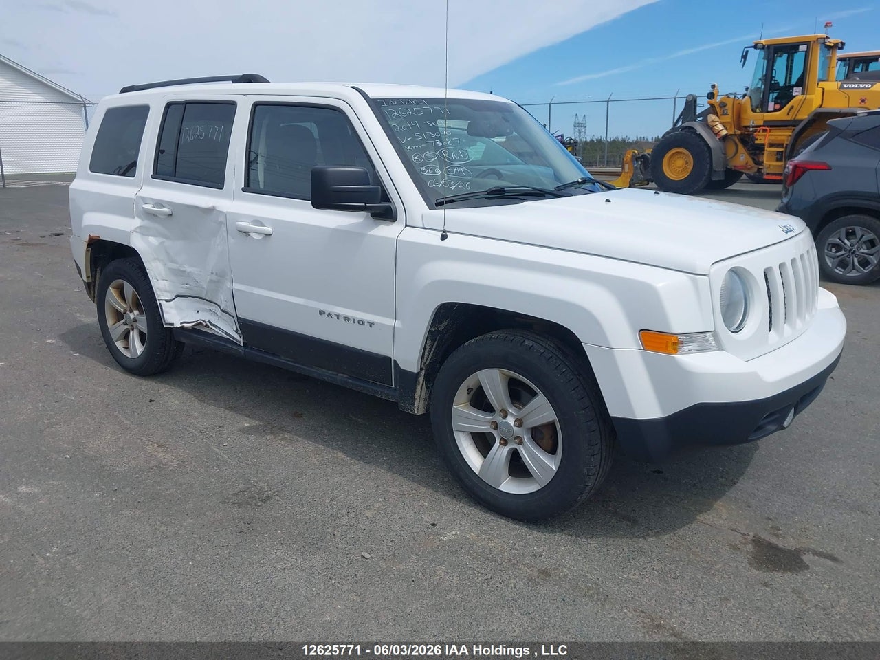 1C4NJRAB1ED513040 · 2014 JEEP PATRIOT SPORT/NORTH