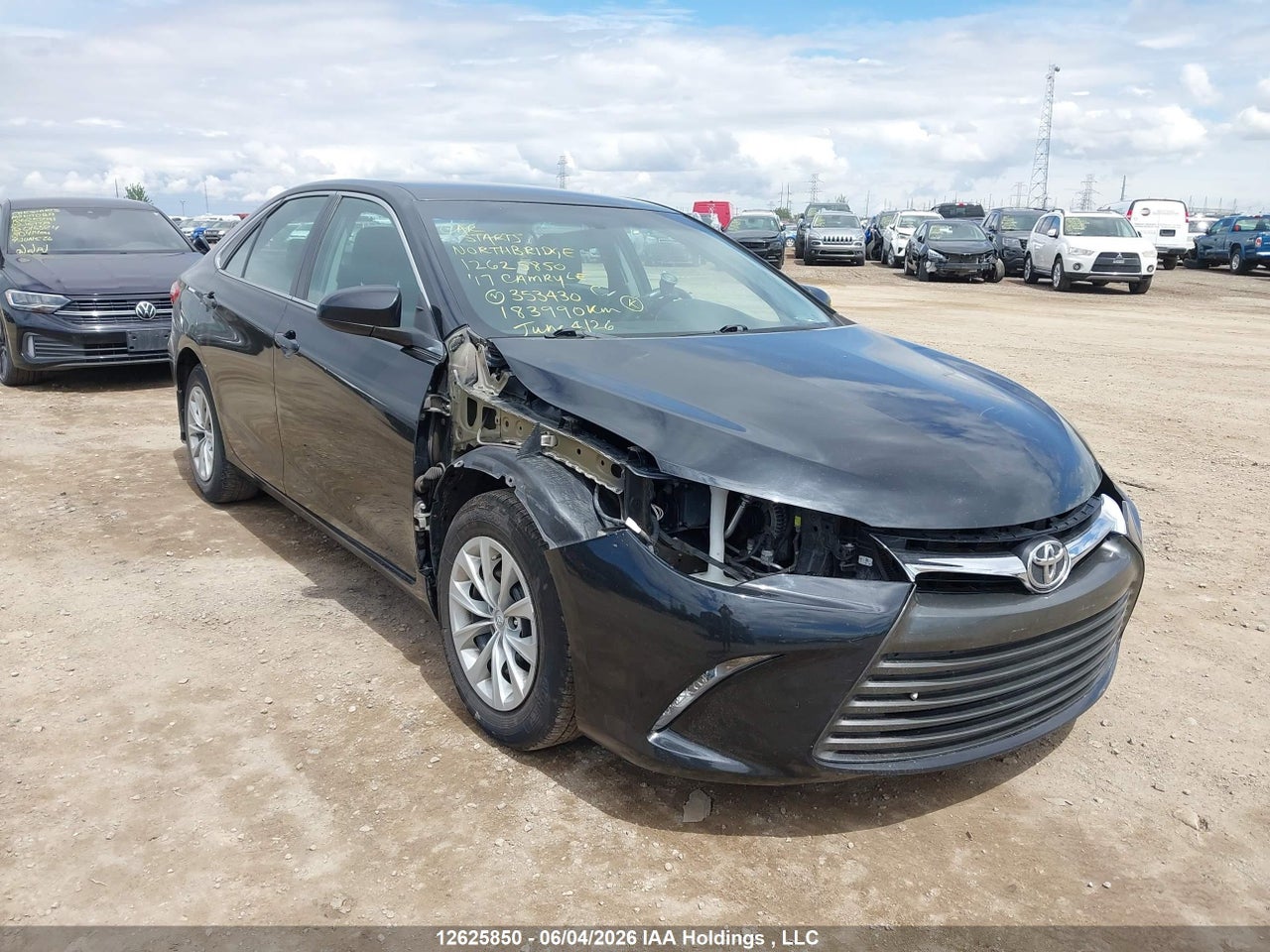 4T1BF1FK4HU353430 · 2017 TOYOTA CAMRY LE