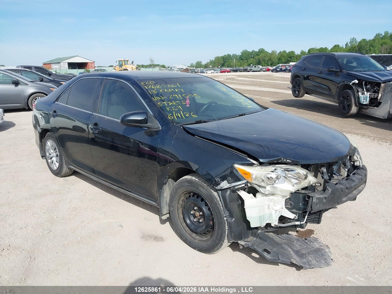 4T1BF1FK2DU291505 · 2013 TOYOTA CAMRY LE