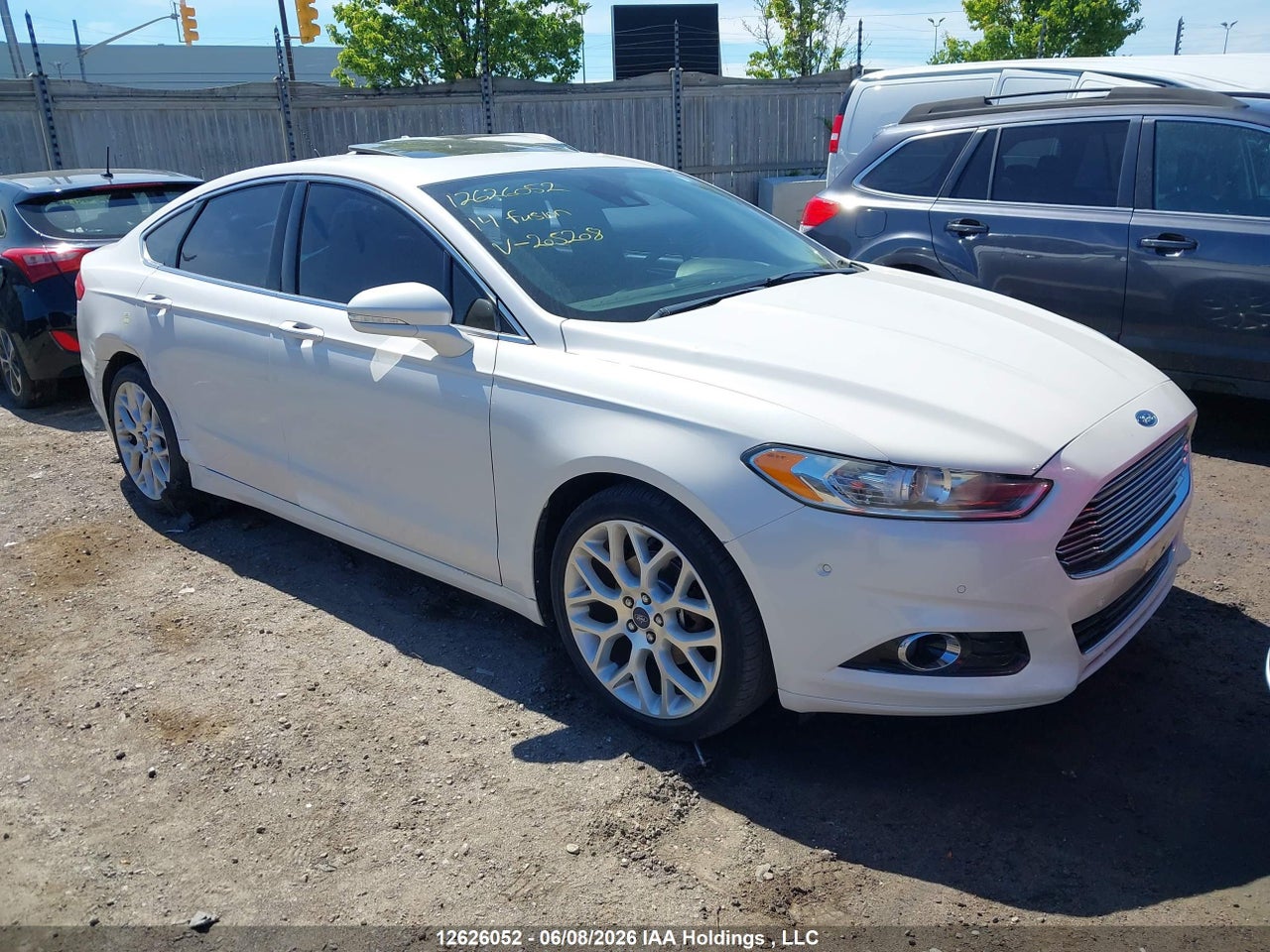 3FA6P0D91ER205208 · 2014 FORD FUSION TITANIUM