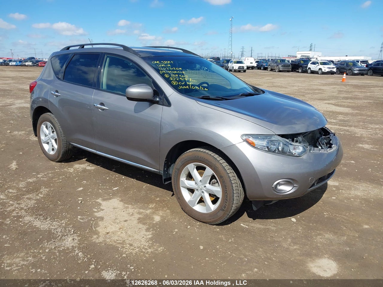 JN8AZ18W99W107362 · 2009 NISSAN MURANO SL