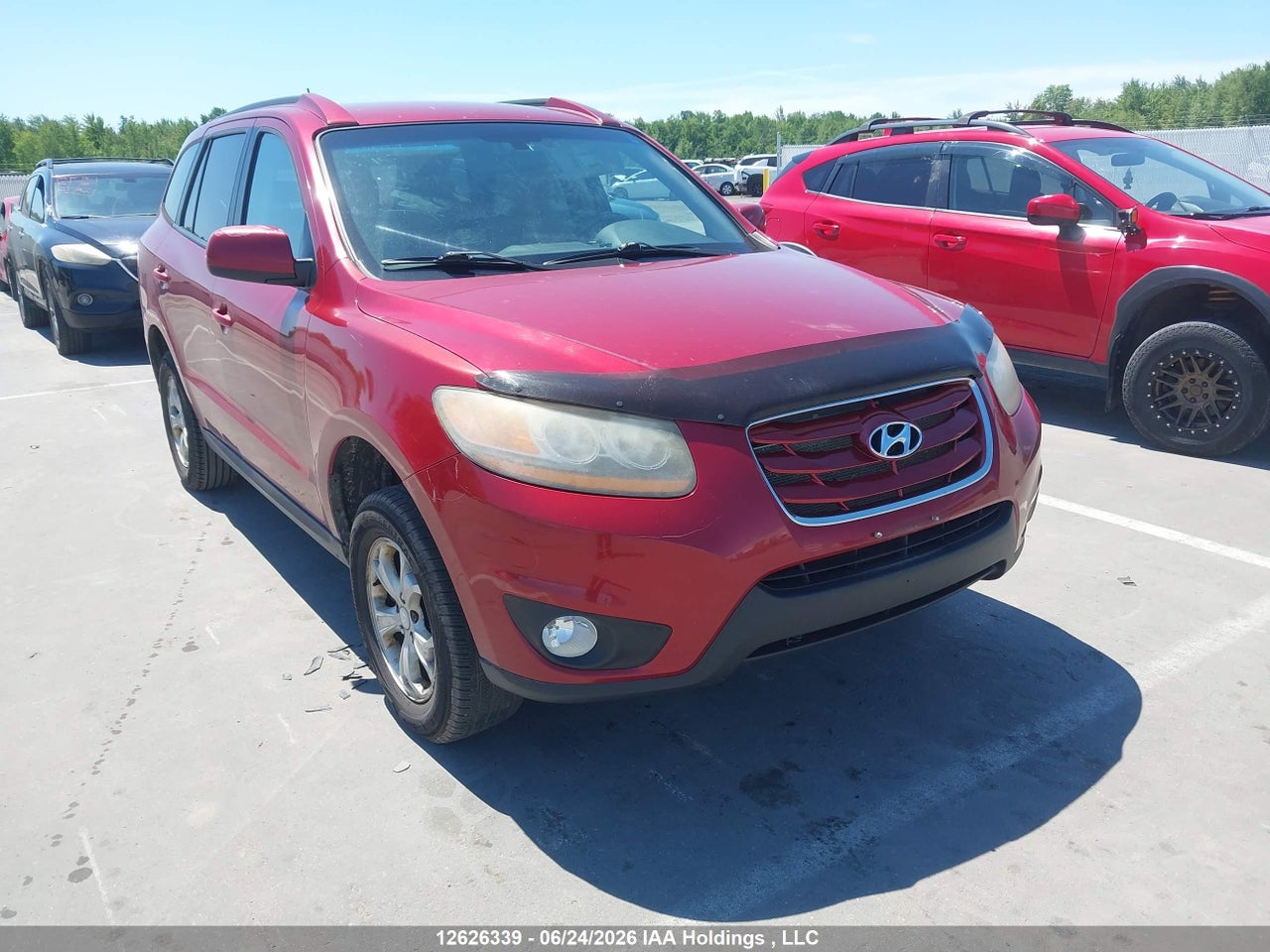 5XYZG4AG2BG025419 · 2011 HYUNDAI SANTA FE GLS