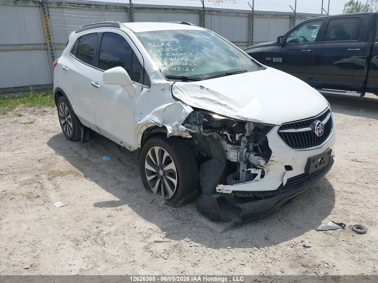 KL4CJASM4NB500166 · 2022 BUICK ENCORE