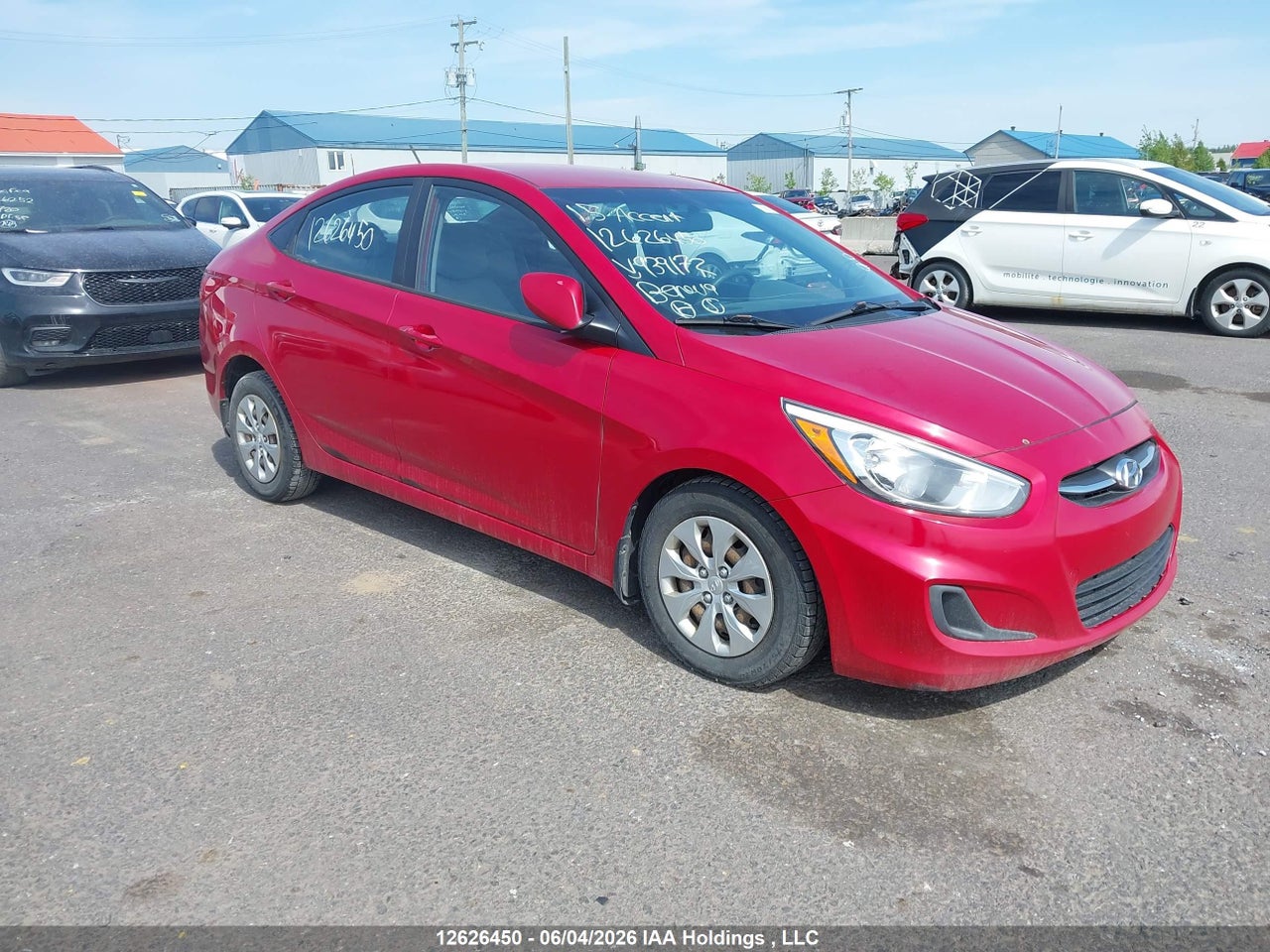 KMHCT4AE6FU939172 · 2015 HYUNDAI ACCENT GL