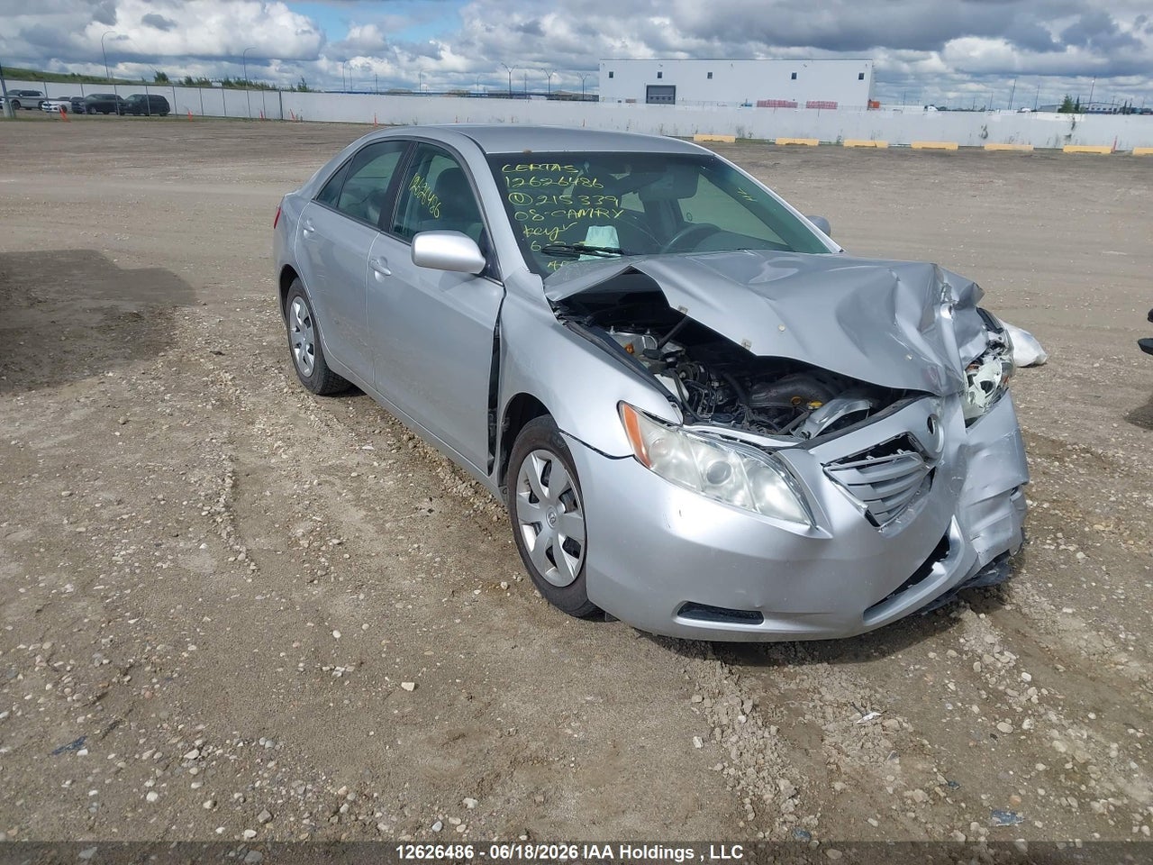 4T1BE46K28U215339 · 2008 TOYOTA CAMRY CE/LE/XLE/SE