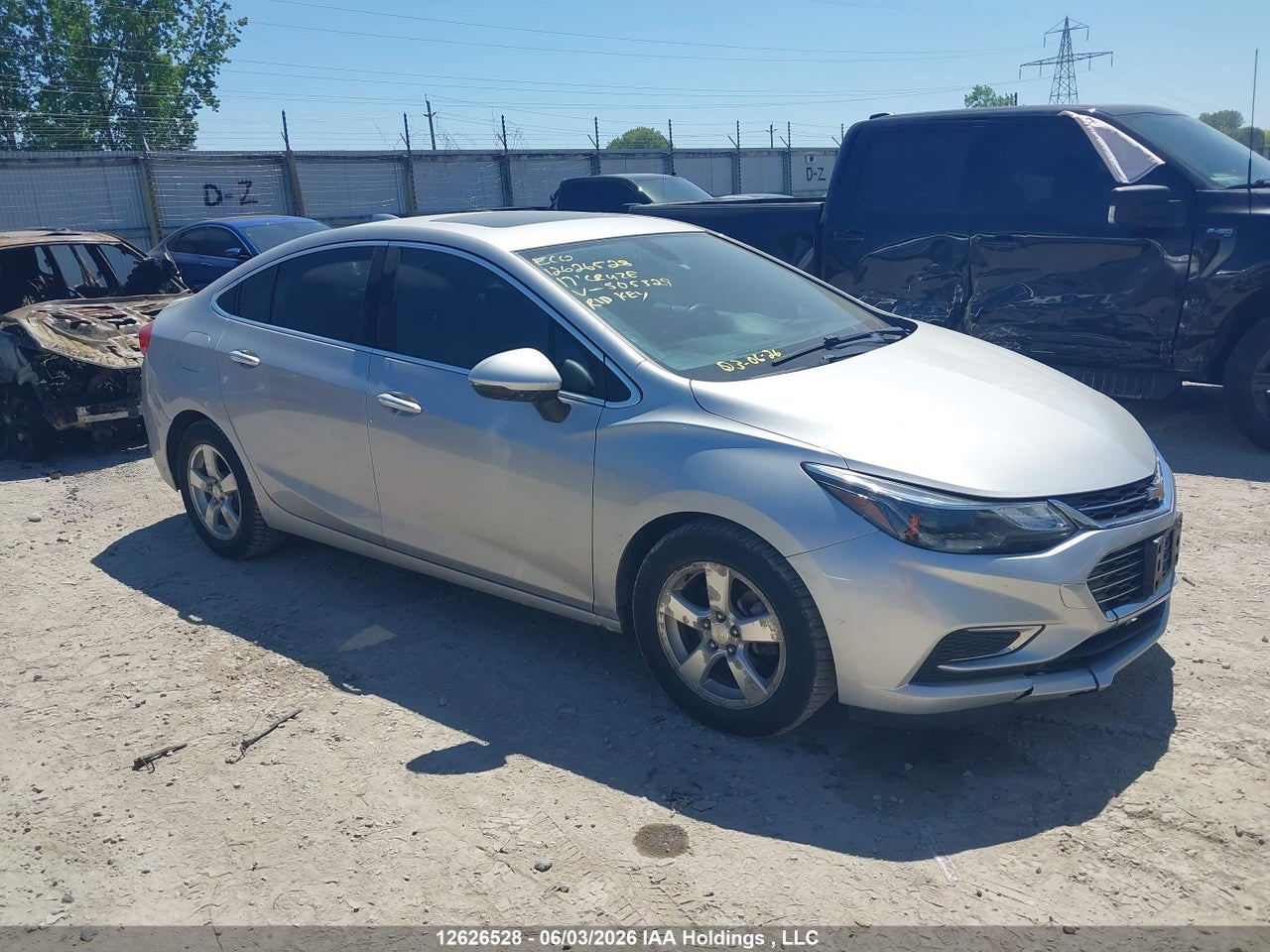 3G1BF5SM4HS505329 · 2017 CHEVROLET CRUZE PREMIER AUTO