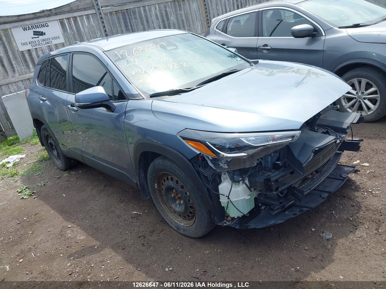7MUFBABG6RV035422 · 2024 TOYOTA COROLLA CROSS HYBRID SE