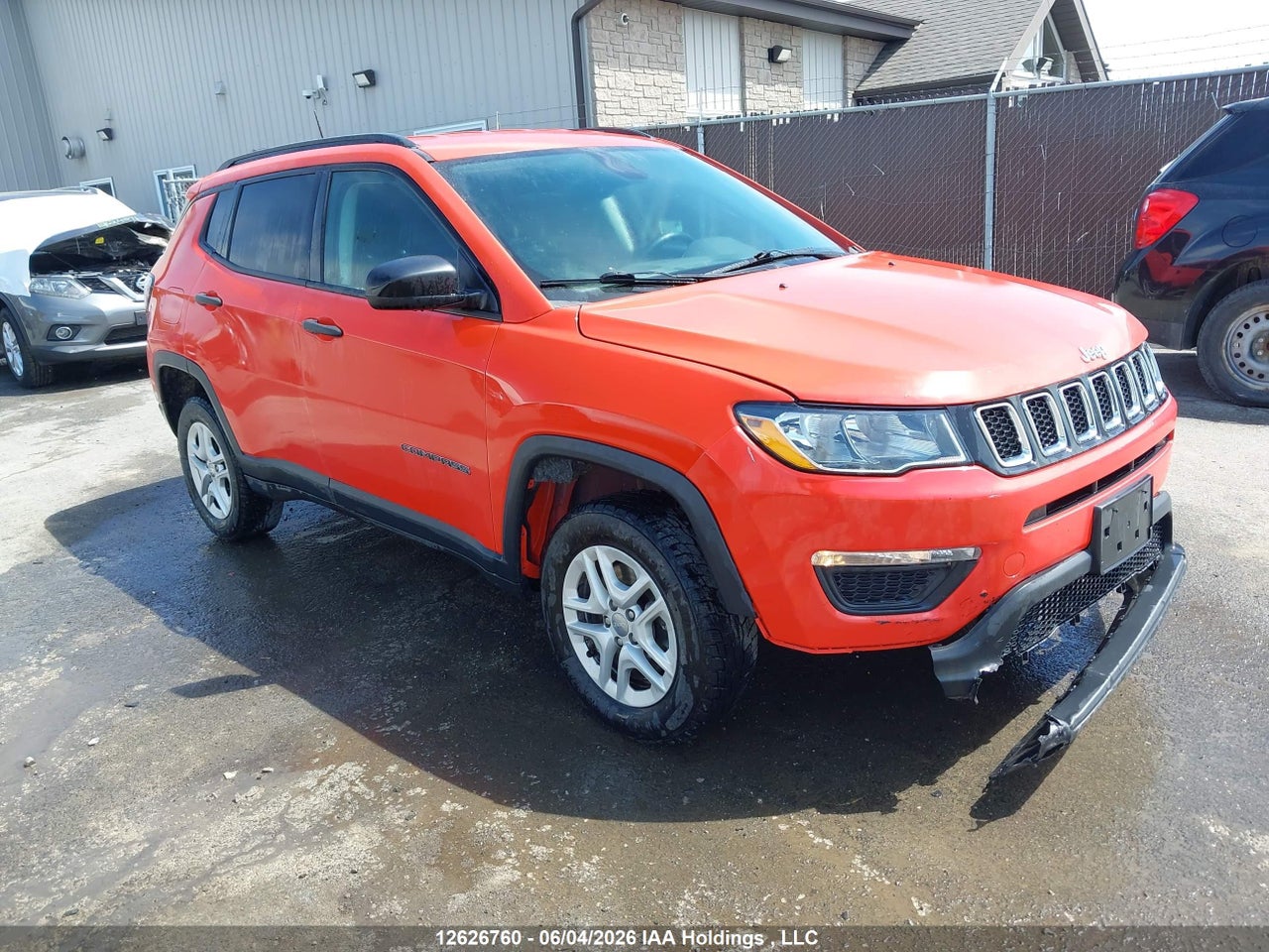 3C4NJDAB8JT422838 · 2018 JEEP COMPASS SPORT