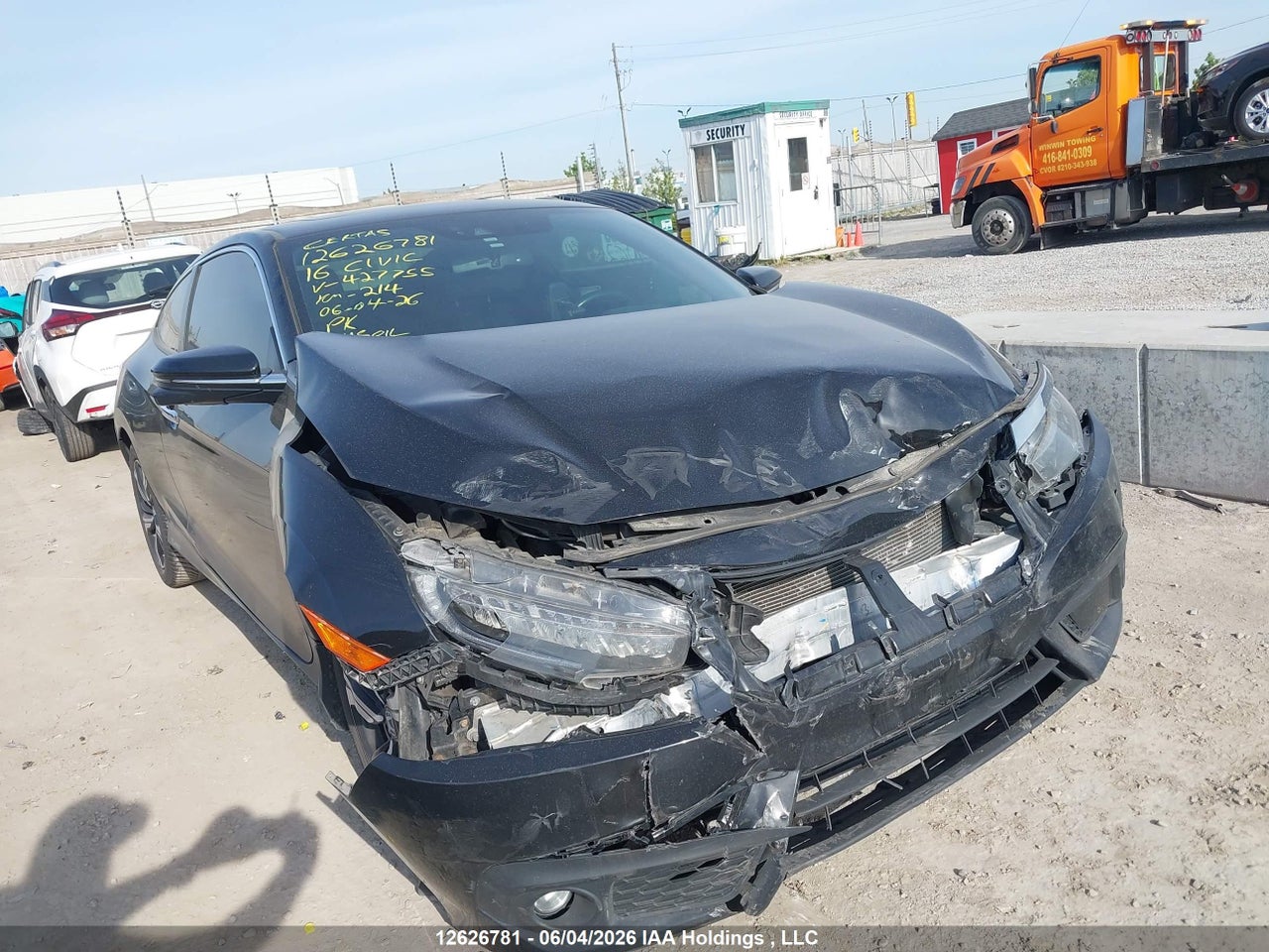 2HGFC3B98GH427755 · 2016 HONDA Civic touring