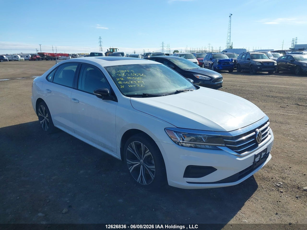 1VWBA7A37NC008929 · 2022 VOLKSWAGEN PASSAT 2.0T LIMITED EDITION