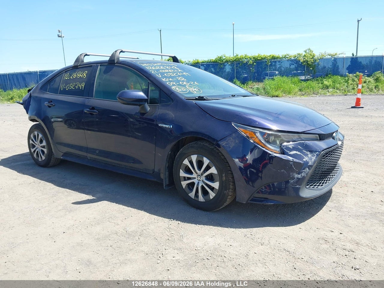 JTDBBMBE3MJ032749 · 2021 TOYOTA COROLLA HYBRID