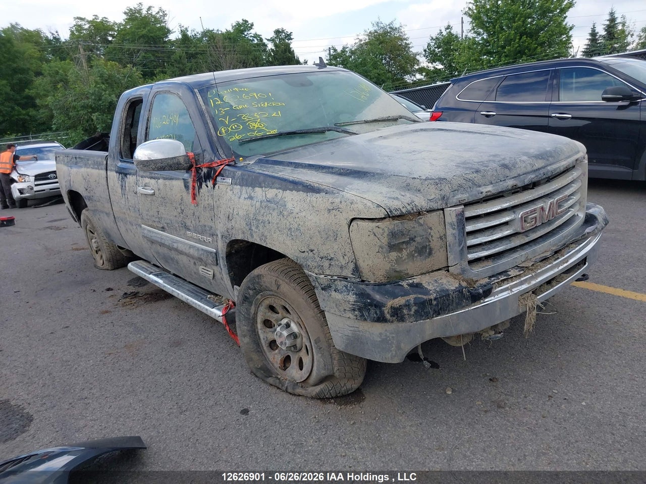 1GTR2VE72DZ383221 · 2013 GMC SIERRA 1500 SLE