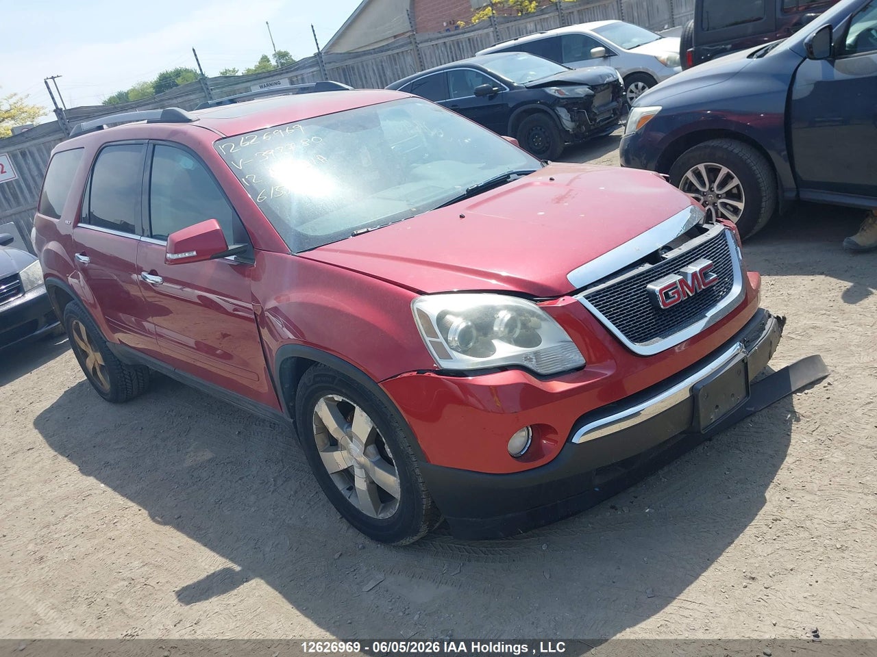 1GKKVRED7CJ392780 · 2012 GMC ACADIA SLT