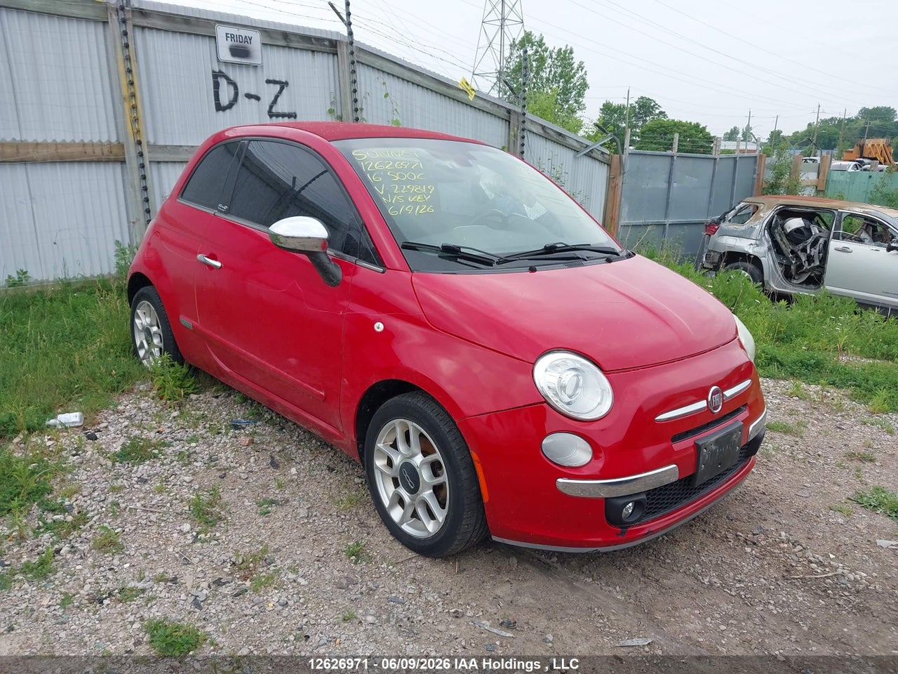 3C3CFFER2GT229819 · 2016 FIAT 500C LOUNGE