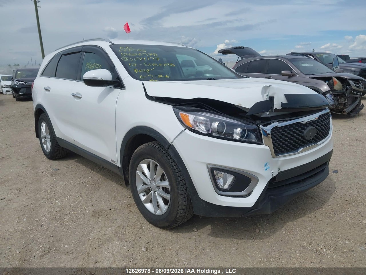 5XYPGDA33HG194197 · 2017 KIA SORENTO LX/L