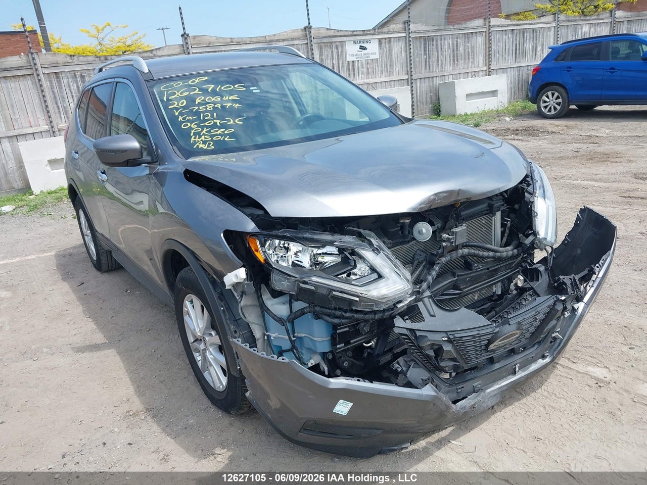5N1AT2MV1LC758974 · 2020 NISSAN ROGUE S/SL/SV