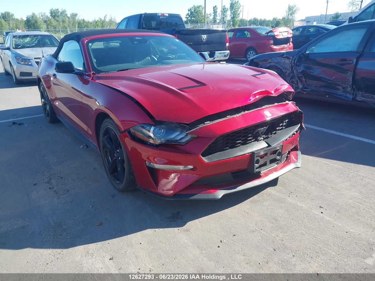 1FATP8UH1M5129130 · 2021 FORD Mustang Convertible