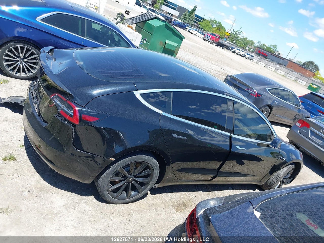 5YJ3E1EA6JF171361 · 2018 TESLA MODEL 3 LONG RANGE/MID RANGE · 11/18