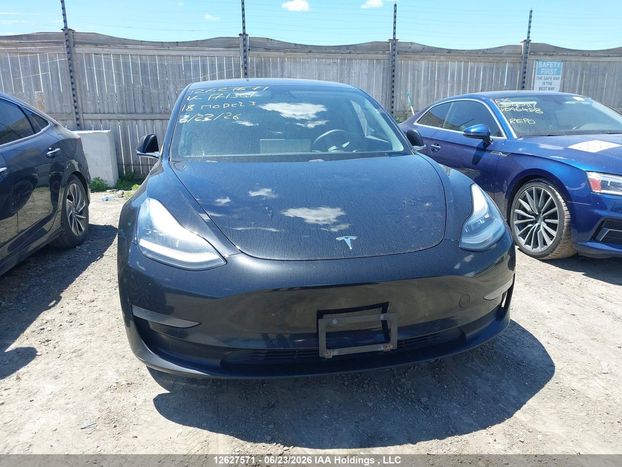 5YJ3E1EA6JF171361 · 2018 TESLA MODEL 3 LONG RANGE/MID RANGE · 10/18