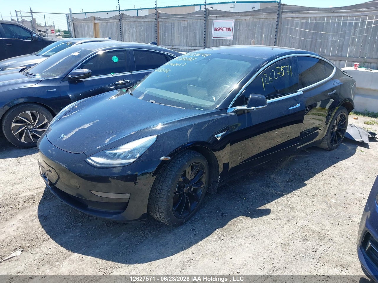 5YJ3E1EA6JF171361 · 2018 TESLA MODEL 3 LONG RANGE/MID RANGE · 2/18