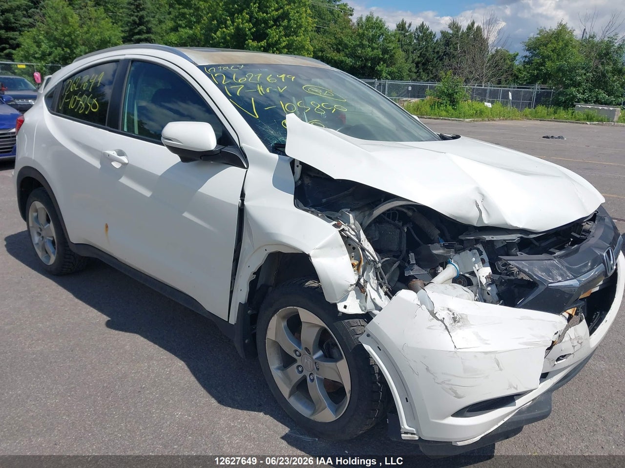 3CZRU6H77HM105850 · 2017 HONDA HR-V EX-L