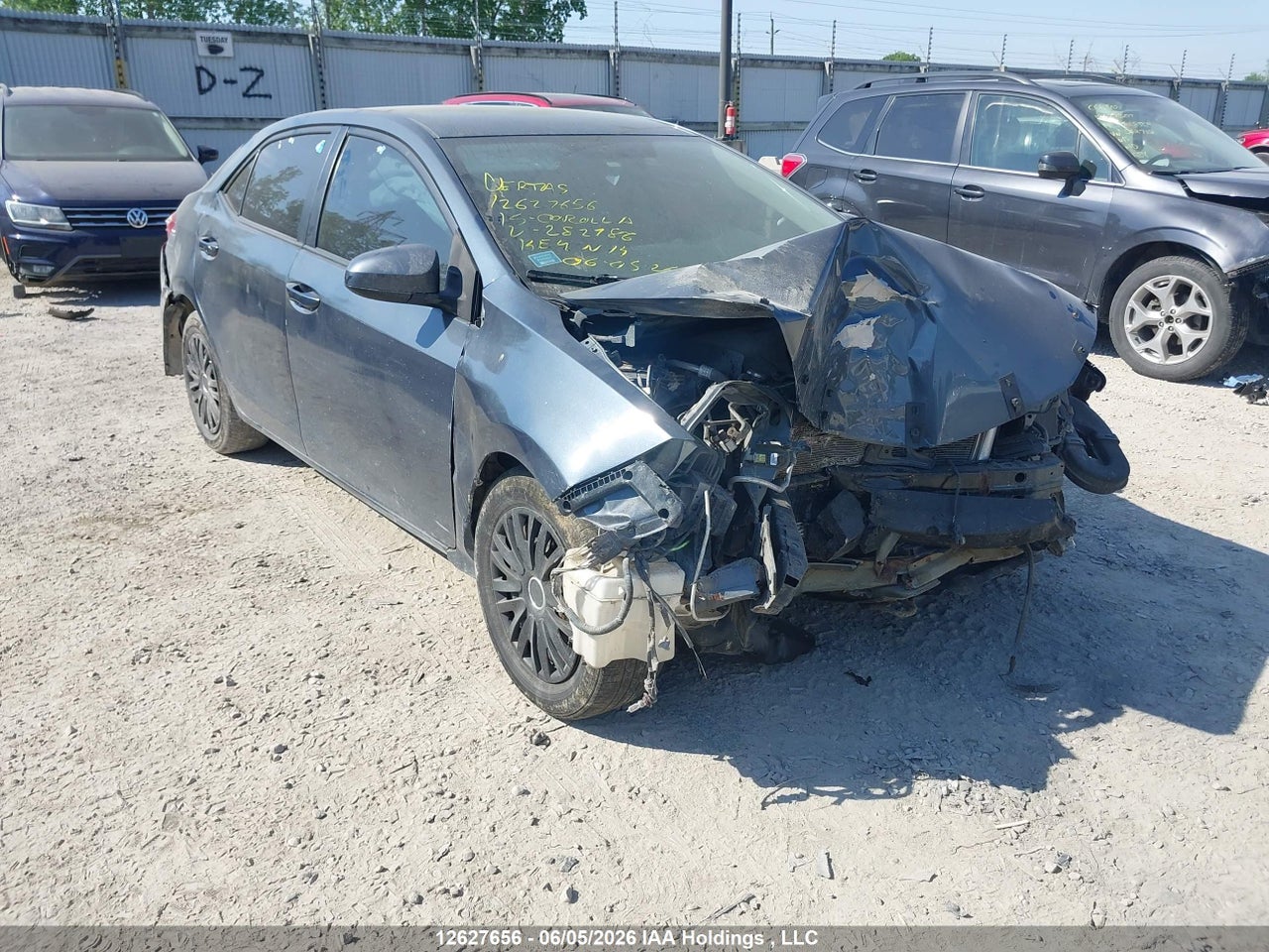 2T1BURHEXFC282986 · 2015 TOYOTA COROLLA L/LE/LE PLS/PRM/S/S PLS