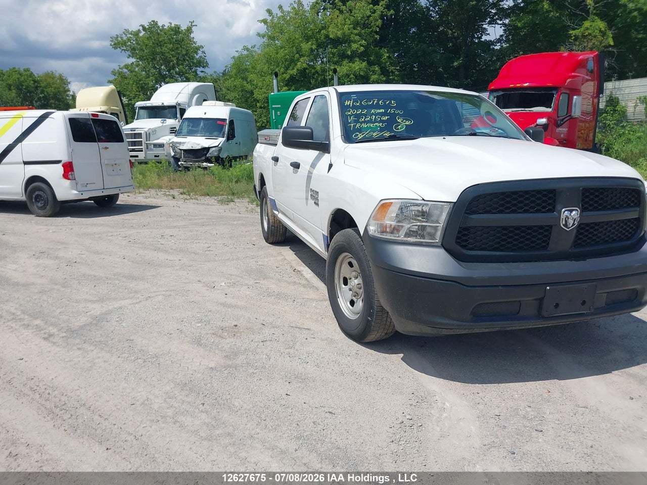 1C6RR6KGXNS229508 · 2022 RAM 1500 CLASSIC TRADESMAN