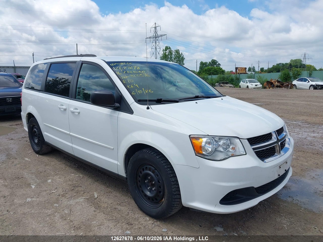 2C4RDGBG7GR313576 · 2016 DODGE GRAND CARAVAN SE/SXT