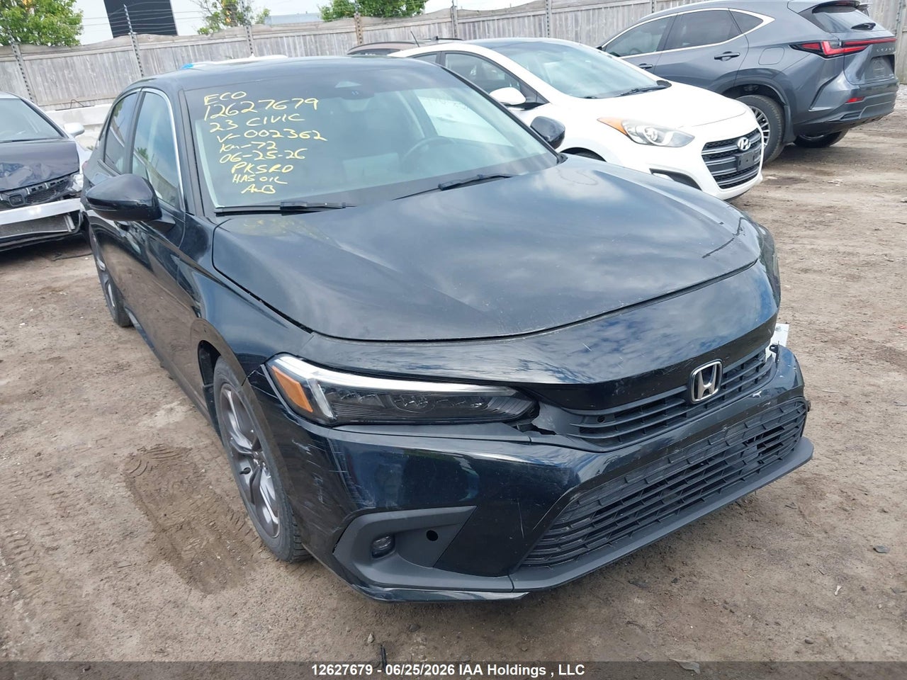 2HGFE1F90PH002362 · 2023 HONDA Civic touring