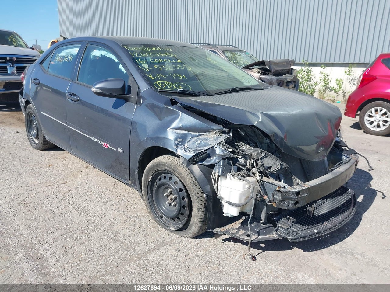 2T1BURHE4GC532353 · 2016 TOYOTA COROLLA L/LE/LE PLS/PRM/S/S PLS