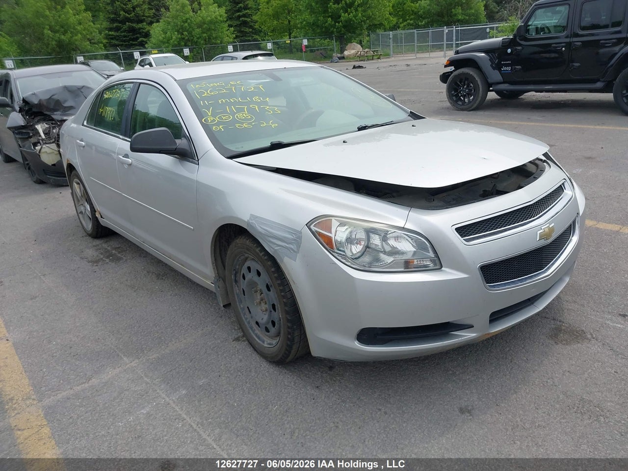1G1ZB5EU5BF117933 · 2011 CHEVROLET MALIBU LS
