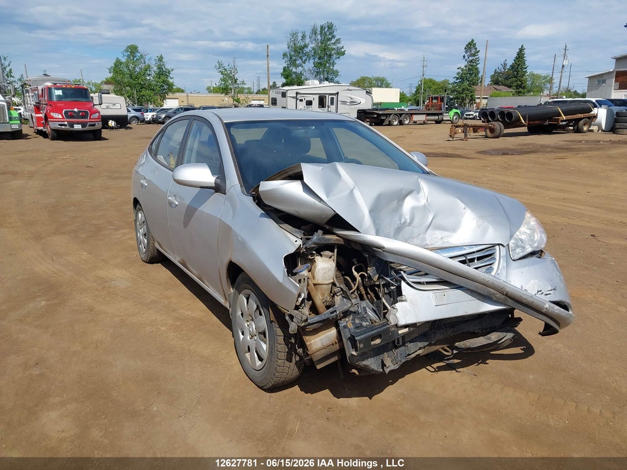 KMHDU4AD2AU908387 · 2010 HYUNDAI ELANTRA BLUE/GLS/SE