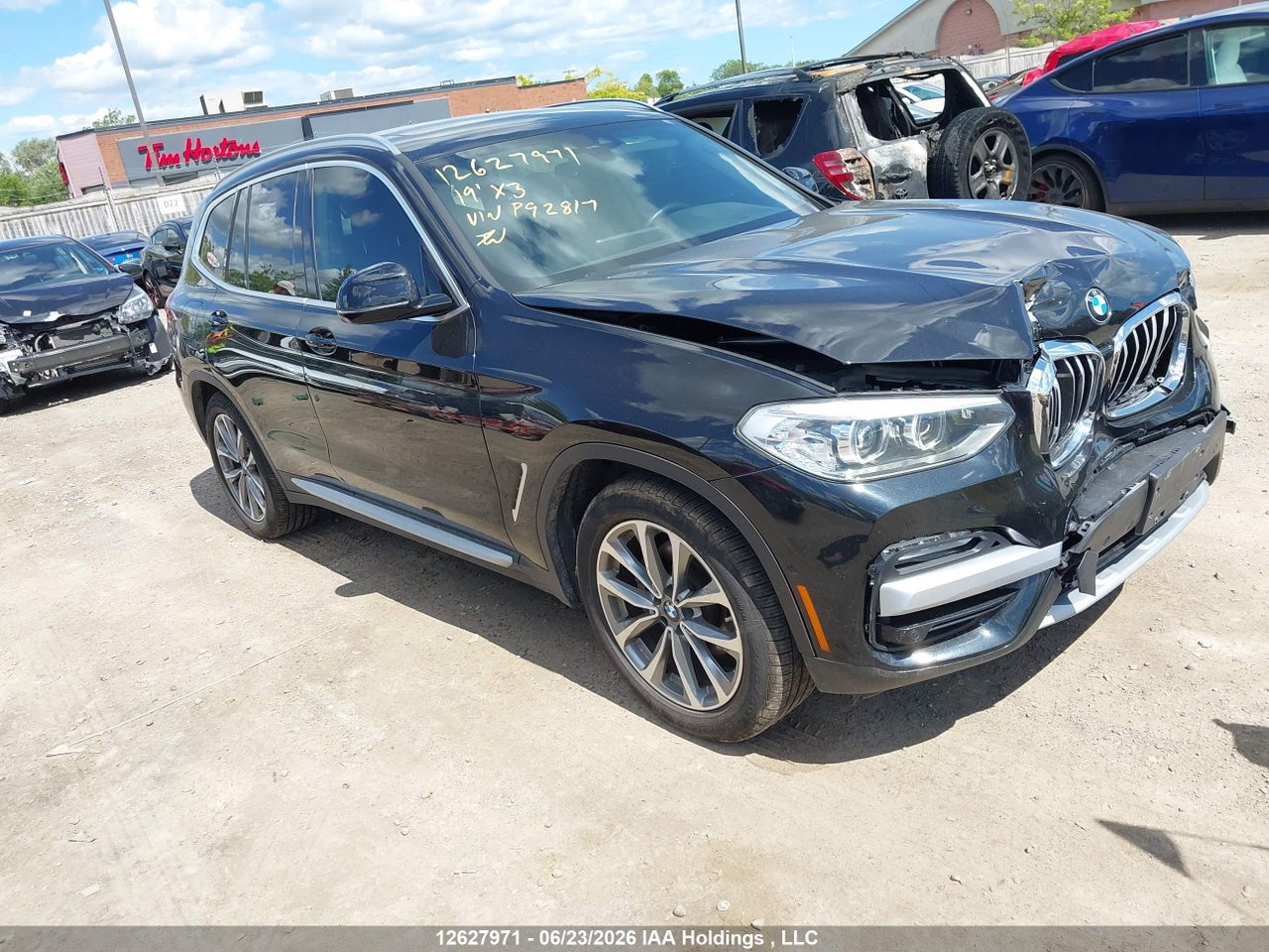 5UXTR9C58KLP92817 · 2019 BMW X3 XDRIVE30I
