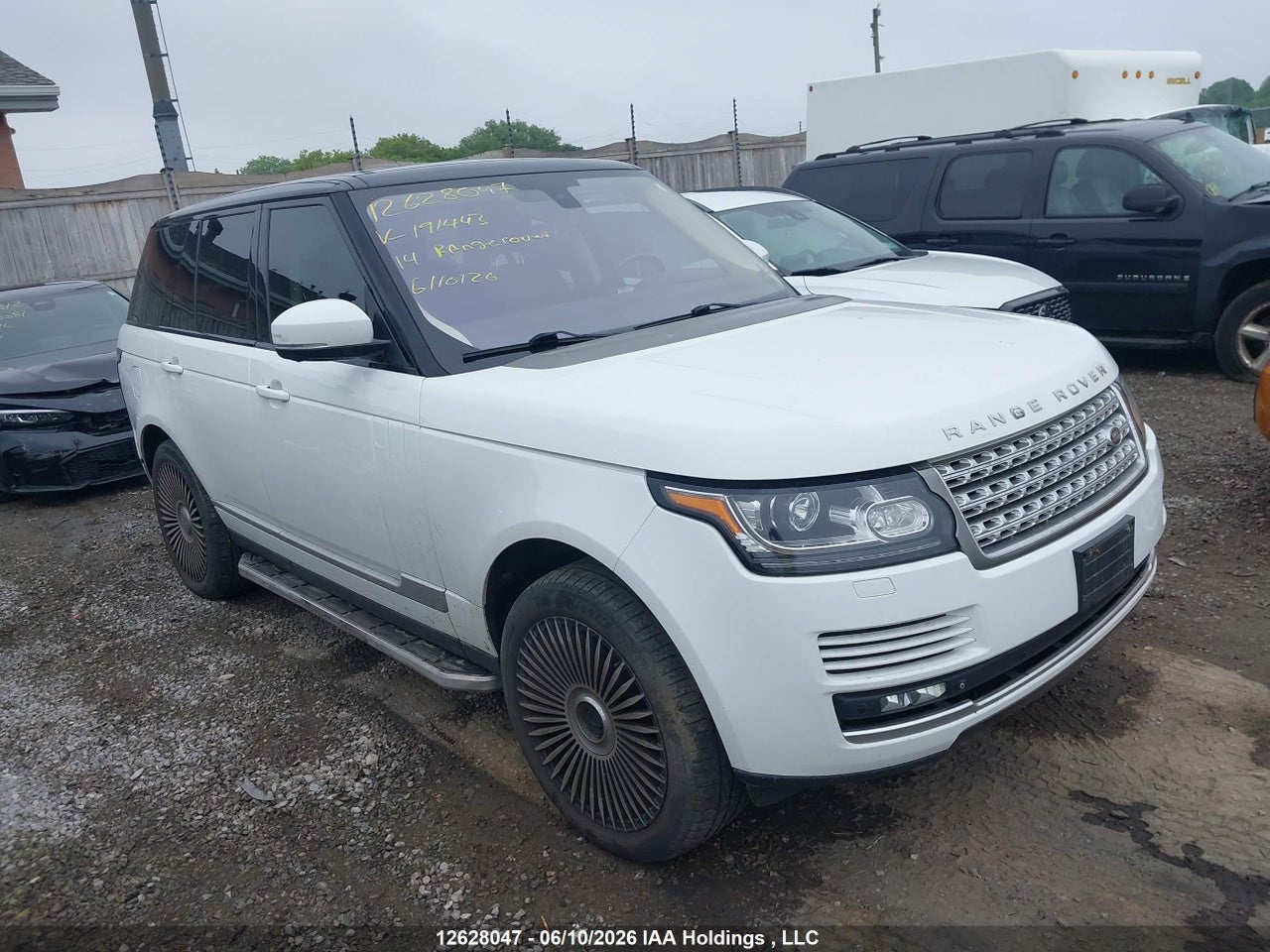 SALGS2WF7EA191443 · 2014 LAND ROVER RANGE ROVER 3.0L V6 SUPERCHARGED HSE