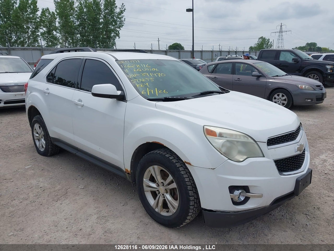 2CNFLEEC6B6391470 · 2011 CHEVROLET EQUINOX 1LT