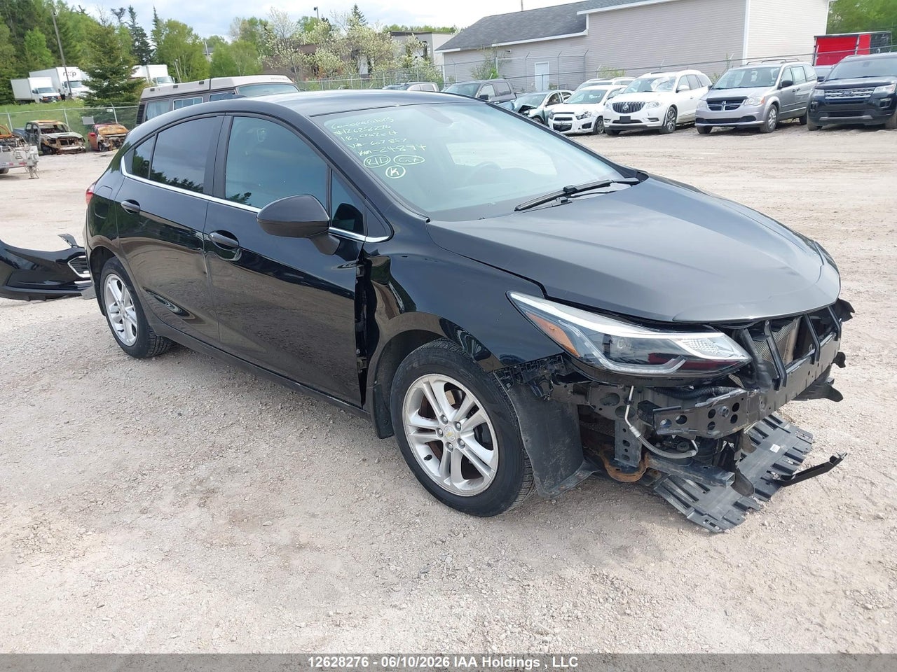 3G1BE6SM4JS607857 · 2018 CHEVROLET CRUZE LT