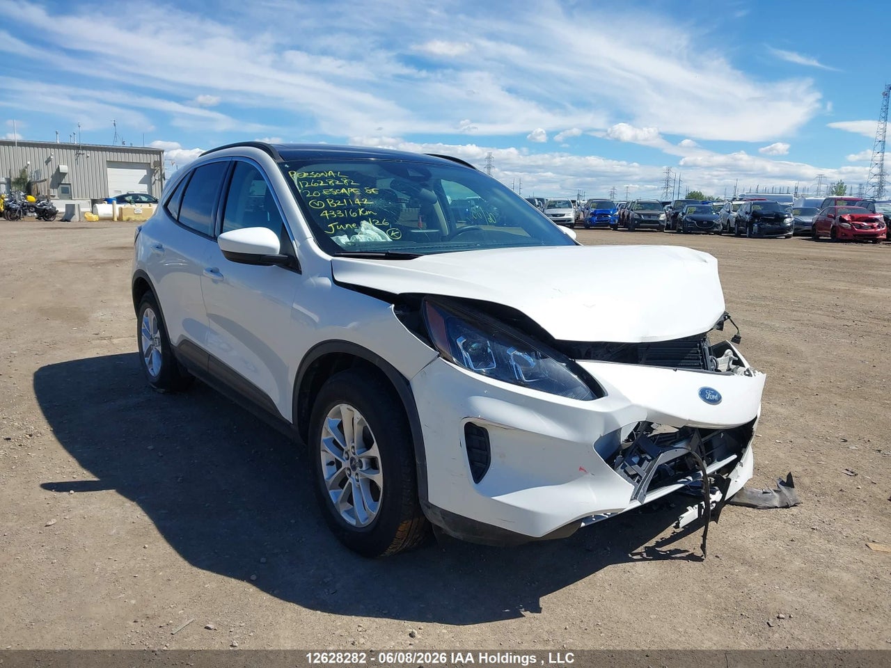 2020 FORD ESCAPE SE