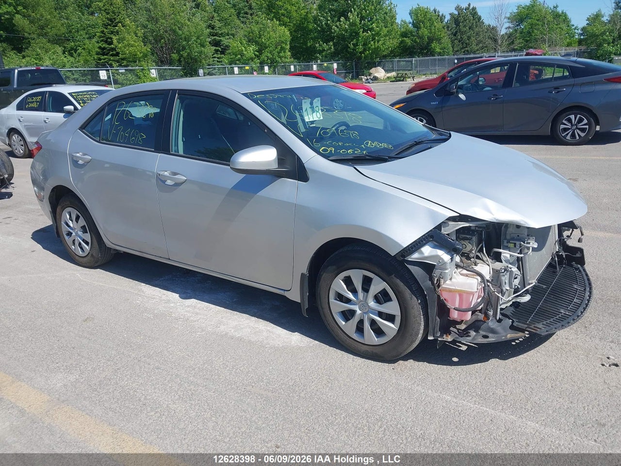 2T1BURHE0GC704698 · 2016 TOYOTA COROLLA L/LE/LE PLS/PRM/S/S PLS