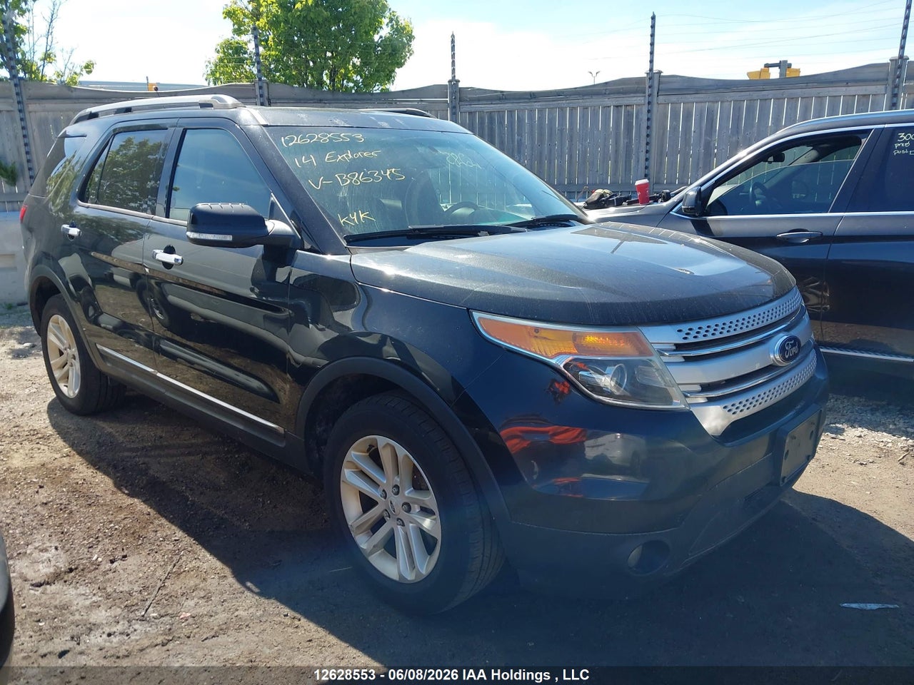 1FM5K8D86EGB86345 · 2014 FORD EXPLORER XLT